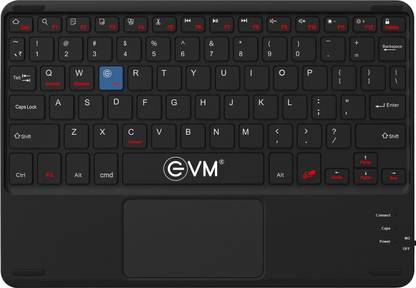 EVM EnAir Rechargeable Wireless Keyboard Wireless Standard Laptop Keyboard Compatible with Desktop, Laptop, Mac