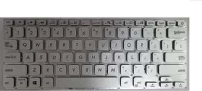 SOLUTIONS-365 COMPATIBLE LAPTOP KEYBOARD FOR S430 WITHOUT BACKLIT SILVER US Internal Laptop-size Laptop Keyboard Compatible with Desktop, Laptop, Mac