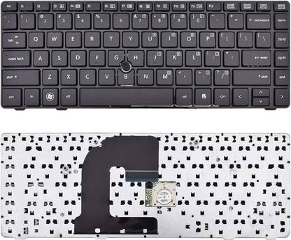 TechSio Replacement Laptop Keyboard for HP EliteBook 8460P 6460B 8460W 8470B with Mouse Internal Laptop-size Laptop Keyboard Compatible with Desktop, Laptop, Mac
