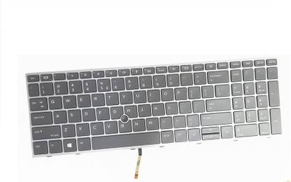 SOLUTIONS-365 COMPATIBLE FOR HP ZBOOK fury 15 G7 BLACK WITH BACKLIT & WITH TRACK BALL Internal Laptop-size Laptop Keyboard