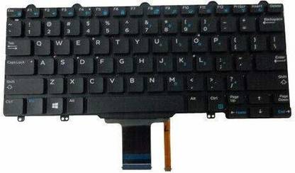 TechSonic Laptop Keyboard For Dell Latitude E5250 Internal Laptop-size Laptop Keyboard Compatible with Desktop, Laptop, Mac