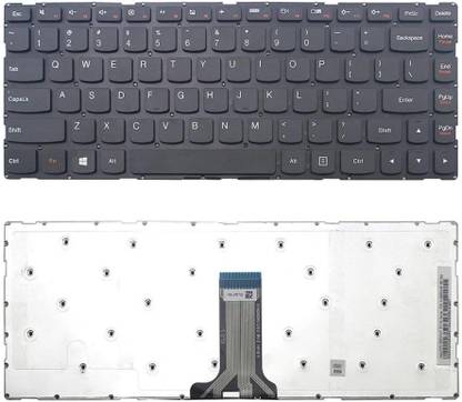 ROTECH SOLUTIONS Comaptible laptop keyboard for Lenovo Yoga 500-14IBD Without backlit Internal Laptop-size Laptop Keyboard Compatible with Desktop, Laptop, Mac