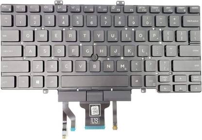SOLUTIONS-365 COMPATIBLE LAPTOP KEYBOARD FOR Dell Latitude 5400 With backlit With mouse Internal Laptop-size Laptop Keyboard