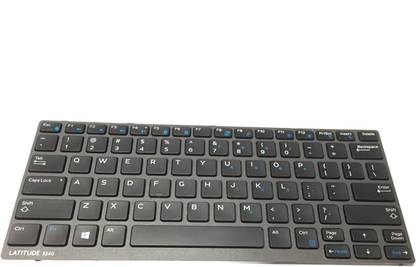SOLUTIONS-365 COMPATIBLE LAPTOP KEYBOARD FOR Dell Latitude 3340 3350 With frame Internal Laptop-size Laptop Keyboard Compatible with Desktop, Laptop, Mac
