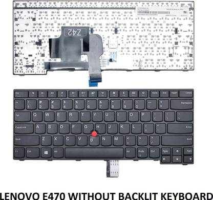 ROTECH SOLUTIONS COMPATIBLE E470 KEYBOARD FOR LENOVO THINKPAD E470 E470C E475 WITHOUT BACKLIT Internal Laptop-size Laptop Keyboard Compatible with Desktop, Laptop, Mac Easy to Use,Plug and Play,Quick, Comfy Durable body