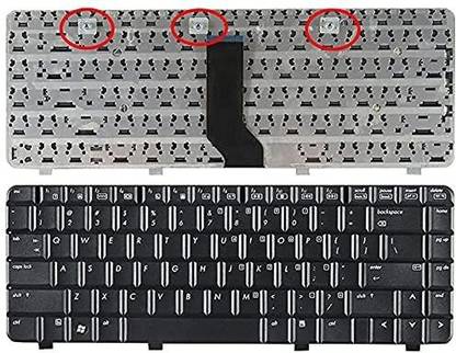 TECHCLONE Pavilion DV2000 DV2200 DV2300 Compaq Presario V3000 V3100 V3300 Wireless Laptop-size Laptop Keyboard Compatible with Desktop, Laptop, Mac