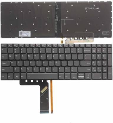TECHCLONE Lenovo IdeaPad 520-15, 520-15IKB SERIES,PM5NR-US, SN20K93009 Internal Laptop-size Laptop Keyboard Compatible with Desktop, Laptop, Mac