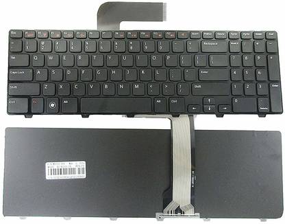 TECHCLONE Inspiron N5110, M5110, 5110, V119625AK1, 90.4IE07.S1N, 0W35K7 Wireless Laptop-size Laptop Keyboard Compatible with Desktop, Laptop, Mac