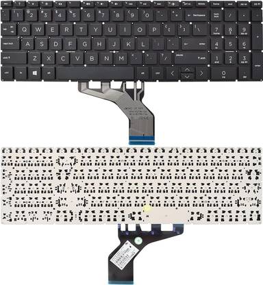 Lapso india Laptop Keyboard Compatible with HP 15-da, 15-db, 15-ec, (Black) Internal Laptop-size Laptop Keyboard Compatible with Desktop, Laptop, Mac