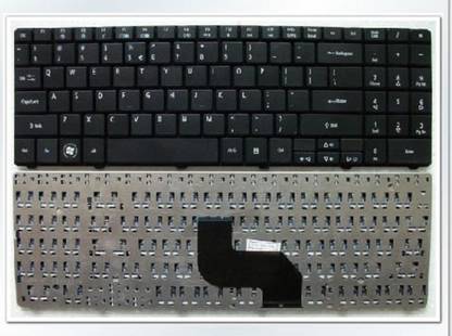 TechSonic Keyboard For Acer Emachine E725 E527 E727 E525 E625 E627 E430 E628 E630 Internal Laptop-size Laptop Keyboard Compatible with Desktop, Laptop, Mac
