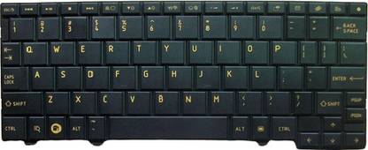 SOLUTIONS-365 COMPATIBLE LAPTOP KEYBOARD FOR TOSHIBA AC-100 WITHOUT BACKLIT BLACK US Internal Laptop-size Laptop Keyboard Compatible with Desktop, Laptop, Mac