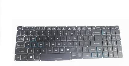 SOLUTIONS-365 COMPATIBLE FOR Acer Predator Helios 300 PH317-54 BLACK RGB BACKLIT Internal Laptop-size Laptop Keyboard Compatible with Desktop, Laptop, Mac