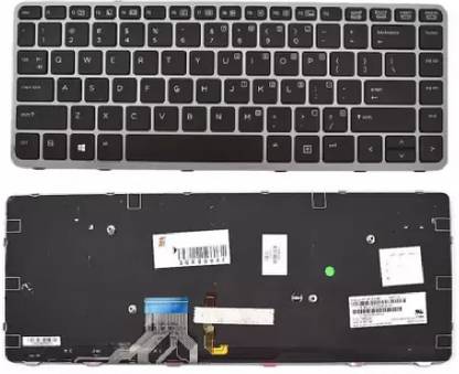 SOLUTIONS-365 HP 1040-G1 WITH BACKLIT BLACK US Internal Laptop-size Laptop Keyboard Compatible with Desktop, Laptop, Mac