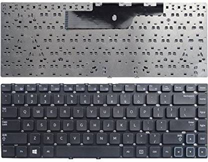 TechSonic Keyboard For Samsung NP300 310 NP300E4Z (Without Numeric) Internal Laptop-size Laptop Keyboard Compatible with Desktop, Laptop, Mac
