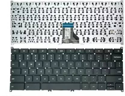 ROTECH SOLUTIONS Comaptible laptop keyboard for Acer Chromebook C720 C720P without frame Internal Laptop-size Laptop Keyboard Compatible with Desktop, Laptop, Mac