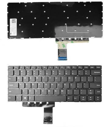 TECHCLONE Laptop Keyboard Replacement LENOVO Ideapad V310-14IKB, V310-14ISK, V510-14IKB, Internal Laptop-size Laptop Keyboard Compatible with Desktop, Laptop, Mac