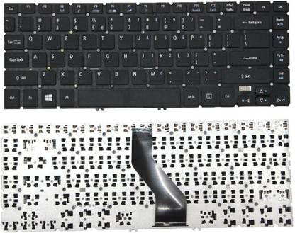 TECHCLONE Laptop Keyboard Replacement ACER ASPIRE V5-473G, V5-473P, V5-473PG Internal Laptop-size Laptop Keyboard Compatible with Desktop, Laptop, Mac