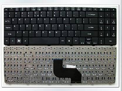 TECHCLONE Laptop Keyboard Replacement Acer Emachine E725 E527 E727 E525 E625 E627 Internal Laptop-size Laptop Keyboard Compatible with Desktop, Laptop, Mac