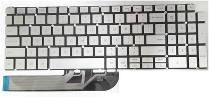 SOLUTIONS-365 COMPATIBLE FOR Dell Inspiron 7590 7591 7791 5584 5590 SILVER WITH BACKLIT Internal Laptop-size Laptop Keyboard Compatible with Desktop, Laptop, Mac