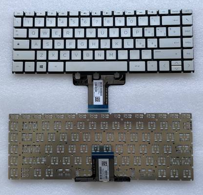 SOLUTIONS-365 HP 14-CD SILVER Wireless Laptop-size Laptop Keyboard