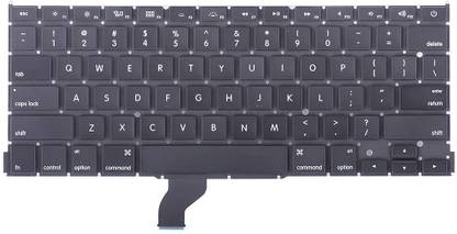 TECHCLONE MacBook PRO 13" Retina A1502 (Late 2013-EARLY 2015) US Layout Internal Laptop-size Laptop Keyboard Compatible with Desktop, Laptop, Mac