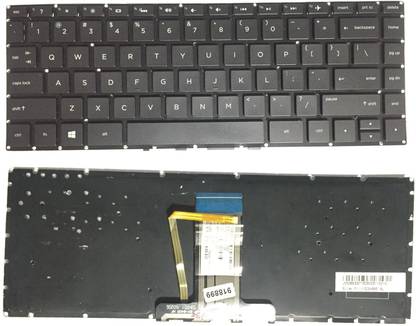 SOLUTIONS-365 COMPATIBLE HP 13S WITH BACKLIT BLACK US Internal Laptop-size Laptop Keyboard Compatible with Desktop, Laptop, Mac