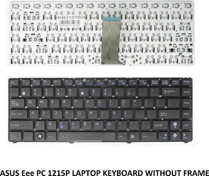 ROTECH SOLUTIONS ASUS EEE PC 1215P WITHOUT FRAME Internal Laptop-size Laptop Keyboard