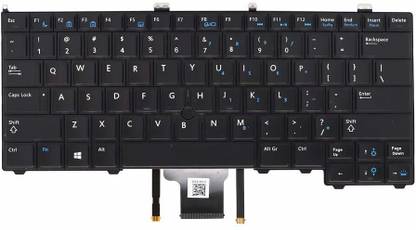 TechSio Latitude 12 7000, E7240, E7420, E7440 with Backlit Internal Laptop-size Laptop Keyboard Compatible with Laptop