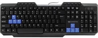 AMKETTE 398PP, Xcite NEO Wired USB Standard Laptop Keyboard Compatible with Desktop, Laptop, Mac multimedia_keys,Xcite Neo Keyboard