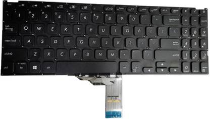 SOLUTIONS-365 COMPATIBLE FOR Asus Vivobook X512 X512D X512DA X512F BLACK WITHOUT BACKLIT Internal Laptop-size Laptop Keyboard Compatible with Desktop, Laptop, Mac