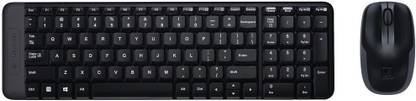 Logitech MK220 Mouse & Keyboard Combo Wireless Standard Laptop Keyboard Compatible with Desktop, Laptop, Mac stand support,multimedia_keys,MK220 Mouse & Keyboard Combo