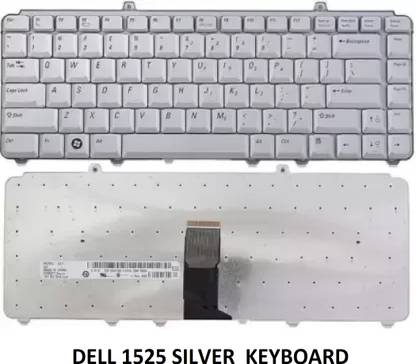 ROTECH SOLUTIONS COMPATIBLE 1525 KEYBOARD FOR 1525 1545 1521 1526 1540 1546 SILVER Internal Laptop-size Laptop Keyboard Compatible with Desktop, Laptop, Mac