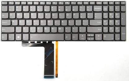 Sanj8 Backlit Keyboard for Lenovo 320-15ABR IAP IKB ISK AST/320s-15ISK/IKB With ON OFF Internal Laptop-size Laptop Keyboard Compatible with Desktop, Laptop, Mac