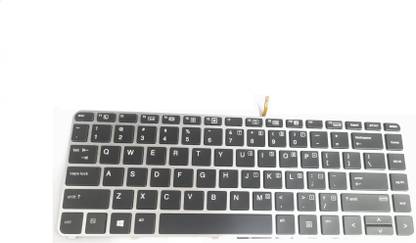 lappie care HP ELITEBOOK 745 G3 840 G3 848 BLACK SILVER FRAME WITH BACKLIT & WITHOUT MOUSE Internal Laptop-size Laptop Keyboard