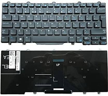 TECHCLONE Dell Latitude 3340 E3340 E5450 E7450 7350 E7470 7450, P/No. 0VW6J9 9Z.NB2UW.A01 Wireless Laptop-size Laptop Keyboard Compatible with Desktop, Laptop, Mac