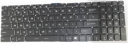 SOLUTIONS-365 COMPATIBLE FOR MSI GS60 GT72 GL62 GE62 GS70 WS60 GE72 BLACK WITH BACKLIT Internal Laptop-size Laptop Keyboard