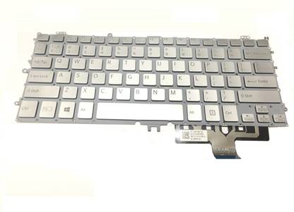 SOLUTIONS-365 Compatible laptop keyboard for Sony Vaio SVF11 Internal Laptop-size Laptop Keyboard Compatible with Desktop, Laptop, Mac