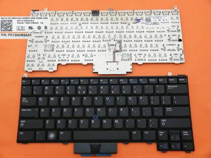 TechSonic Laptop Keyboard For Dell Latitude E4300, E4310 Internal Laptop-size Laptop Keyboard