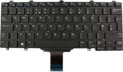 SOLUTIONS-365 COMPATIBLE KEYBOARD FOR DELL Latitude E7250 E5250 BLACK WITHOUT BACKLIT UK Internal Laptop-size Laptop Keyboard Compatible with Desktop, Laptop, Mac