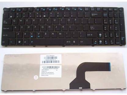 ULTRAZONE X55U Series Wireless Standard Laptop Keyboard Compatible with Desktop, Laptop, Mac