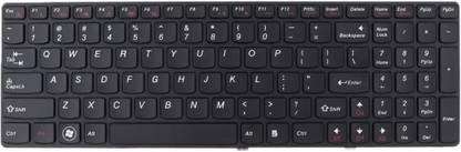 TECHCLONE Laptop Keyboard Replacement Lenovo Ideapad G570, B570, G575, Z560, Z565, Z570 Internal Laptop-size Laptop Keyboard Compatible with Desktop, Laptop, Mac