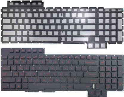 SOLUTIONS-365 ASUS GX700 RED BACKLIT US Internal Laptop-size Laptop Keyboard