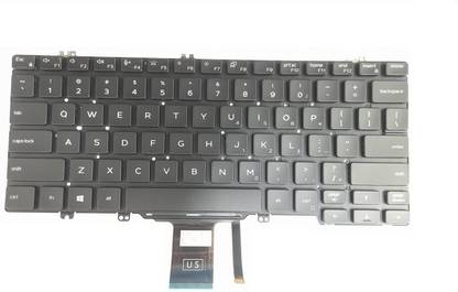 SOLUTIONS-365 DELL Latitude 7300 5300 BLACK WITH BACKLIT Internal Laptop-size Laptop Keyboard Compatible with Desktop, Laptop, Mac