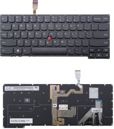 SOLUTIONS-365 Compatible laptop keyboard for Lenovo Thinkpad X1 carbon Gen 2 2nd with backlit Internal Laptop-size Laptop Keyboard Compatible with Desktop, Laptop, Mac