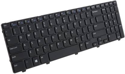 TECHCLONE Laptop Keyboard Replacement for Dell Inspiron 15 3521 3537 15R 5521 5537 Internal Laptop-size Laptop Keyboard Compatible with Desktop, Laptop, Mac