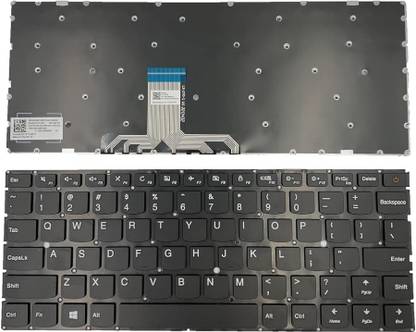 SOLUTIONS-365 Compatible Lenovo IdeaPad 710S-13IKB 710S-13ISK With backlit US version Internal Laptop-size Laptop Keyboard Compatible with Desktop, Laptop, Mac