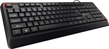 Portronics KI-Pad Wired USB Standard Laptop Keyboard Compatible with Desktop, Laptop, Mac