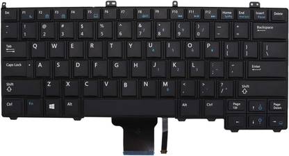 TECHCLONE Laptop Keyboard Replacement for Dell Latitude E7420 E7440 E7240 E7420D 12 7000 Internal Laptop-size Laptop Keyboard Compatible with Desktop, Laptop, Mac