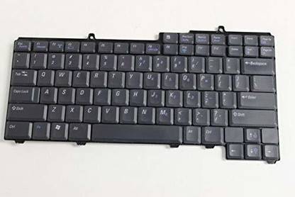 TechSonic Keyboard For Dell Latitude D610 D810 M20 M70 Inspiron 610M H4406 Internal Laptop-size Laptop Keyboard Compatible with Desktop, Laptop, Mac