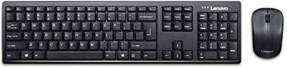 Lenovo KB MICE_BO combo 100 Eng Wireless Laptop Keyboard (Black)
